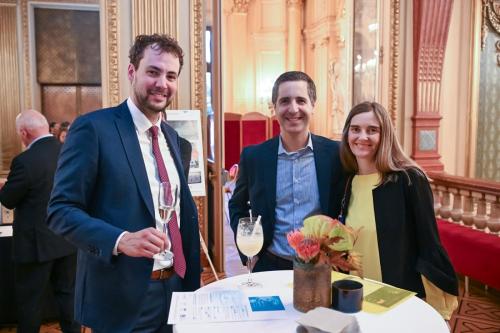 Guillaume  Herraez, Luca Boraschi, Elena d’Aleo, MSC Foundation
