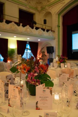 Tropical flowers sponsored by Evasion Floral, Aubonne 