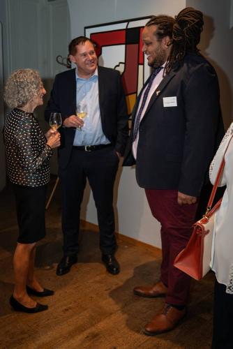Barbara Fassbinder, Daniel Ricci, Dr. Chistopher Cambrone (Caribaea Initiative)
